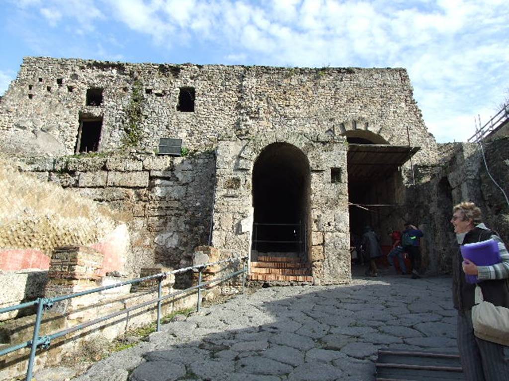 Looking east towards Porta Marina, December 2006.