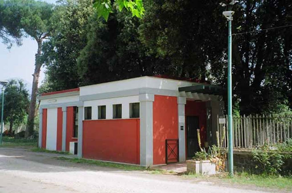 Old Nola entrance to Pompeii Scavi. June 2010. Buildings. Photo courtesy of Rick Bauer.