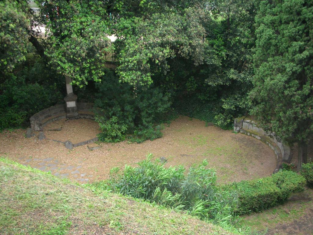 Nola Gate, Pompeii. May 2010. Looking east from upper south side of gate. Photo courtesy of Ivo van der Graaff.