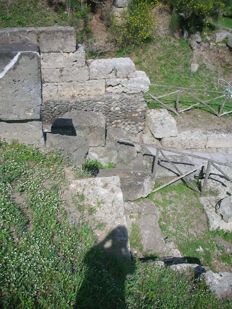 Porta di Nocera or Nuceria Gate, Pompeii. May 2010. 
East side of gate, from west side. Photo courtesy of Ivo van der Graaff.
