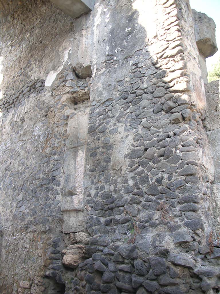 Porta di Nocera or Nuceria Gate, Pompeii. May 2010. 
East side of gate, looking north. Photo courtesy of Ivo van der Graaff.
