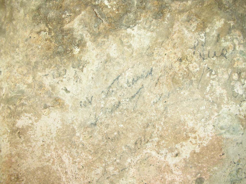 Porta Stabia, Pompeii. May 2010. Interior of niche, east wall. Photo courtesy of Ivo van der Graaff.