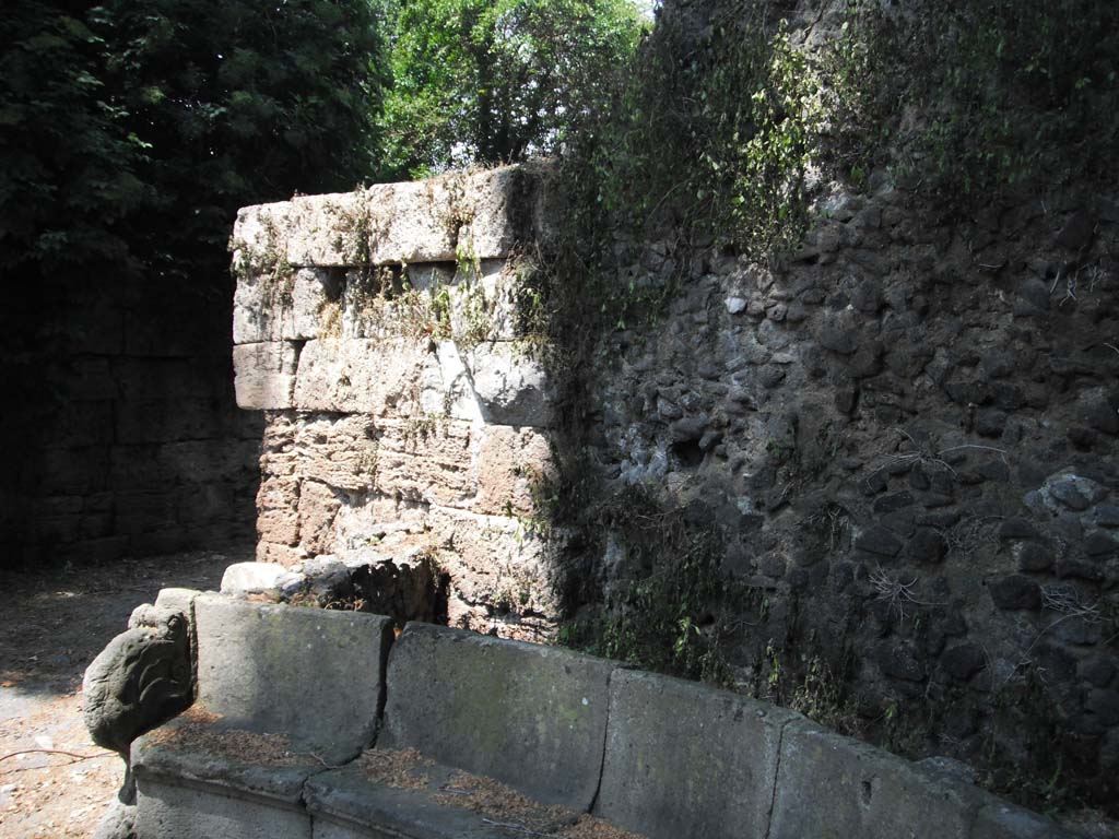 Porta Stabia, Pompeii. May 2011. Looking north-west towards south wall on east side. Photo courtesy of Ivo van der Graaff.