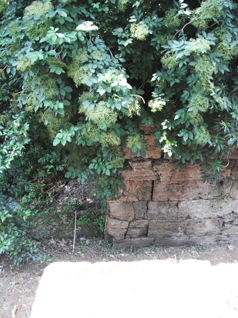 Porta Stabia, Pompeii. May 2011. 
Looking towards west wall of gate at south end, from upper east side. Photo courtesy of Ivo van der Graaff.
