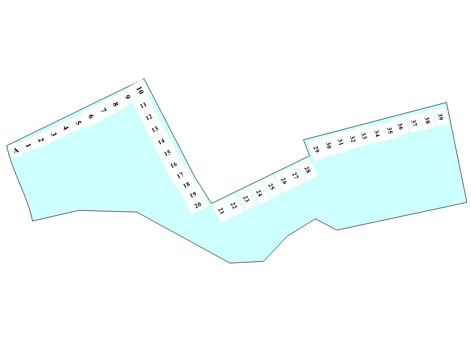 Pompeii Regio VIII(8) Insula 2. Plan of entrances 1 to 39