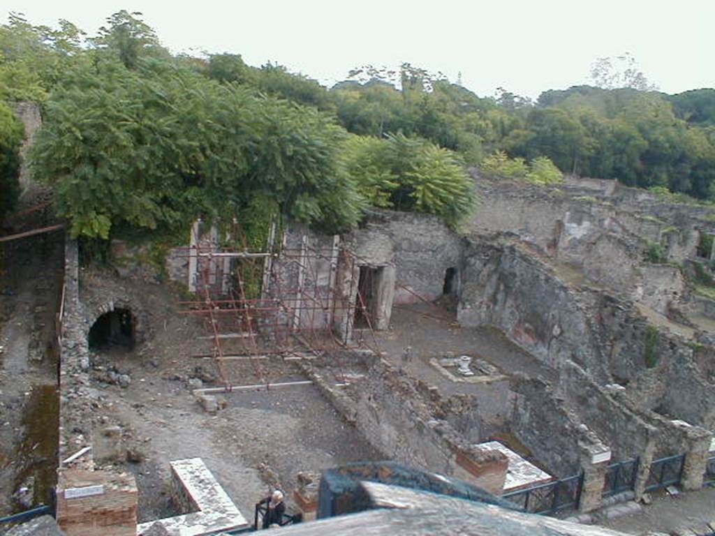 I.2.15/ I.2.14/ I.2.13/ I.2.12/ I.2.11/ I.2.10/ I.2.9 Pompeii. September 2004. Taken from Little Theatre