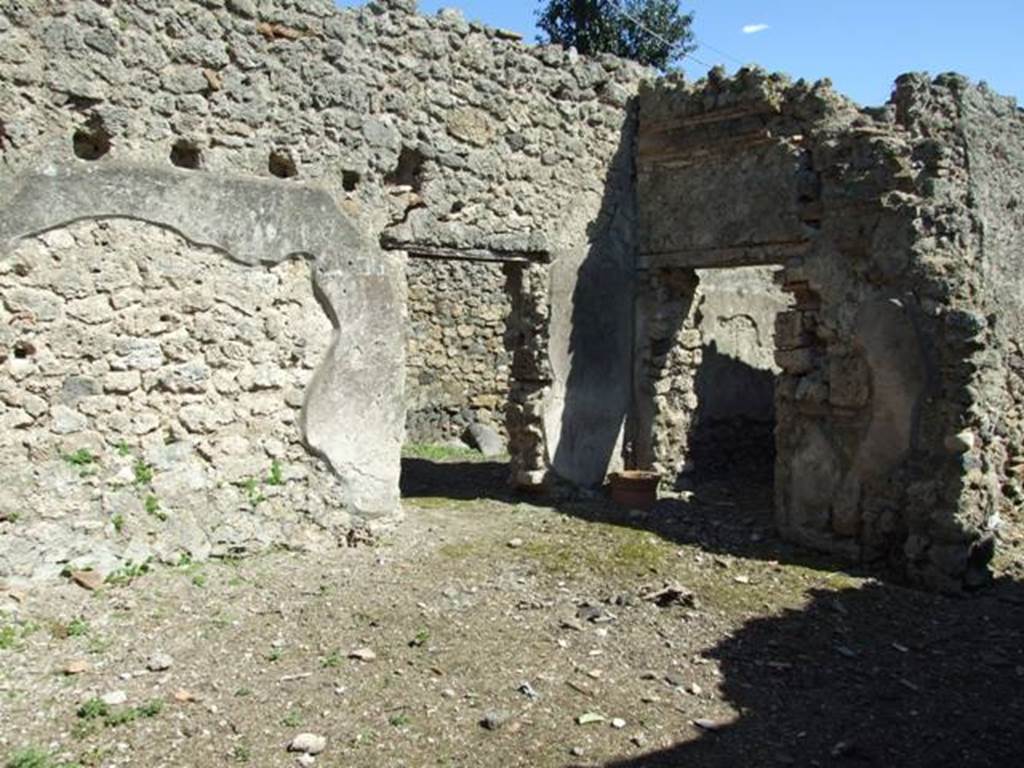 I.2.18 Pompeii.  March 2009. Rear rooms, taken from doorway to I.2.17