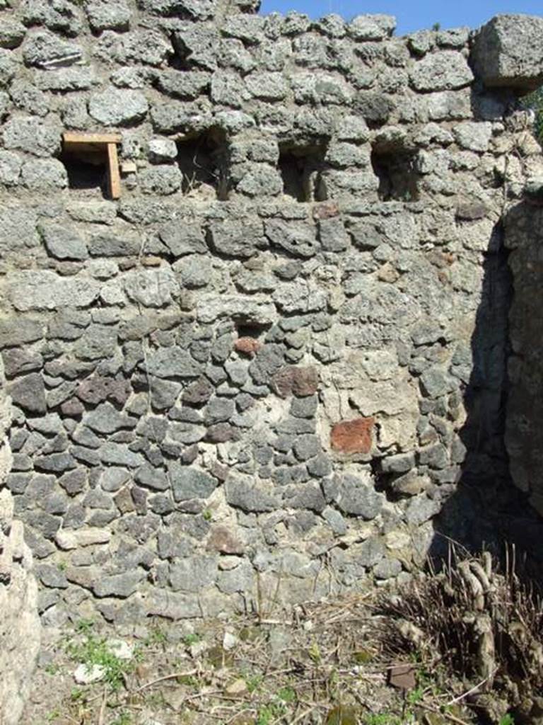 I.2.22 Pompeii. March 2009. Room 3, east wall of kitchen