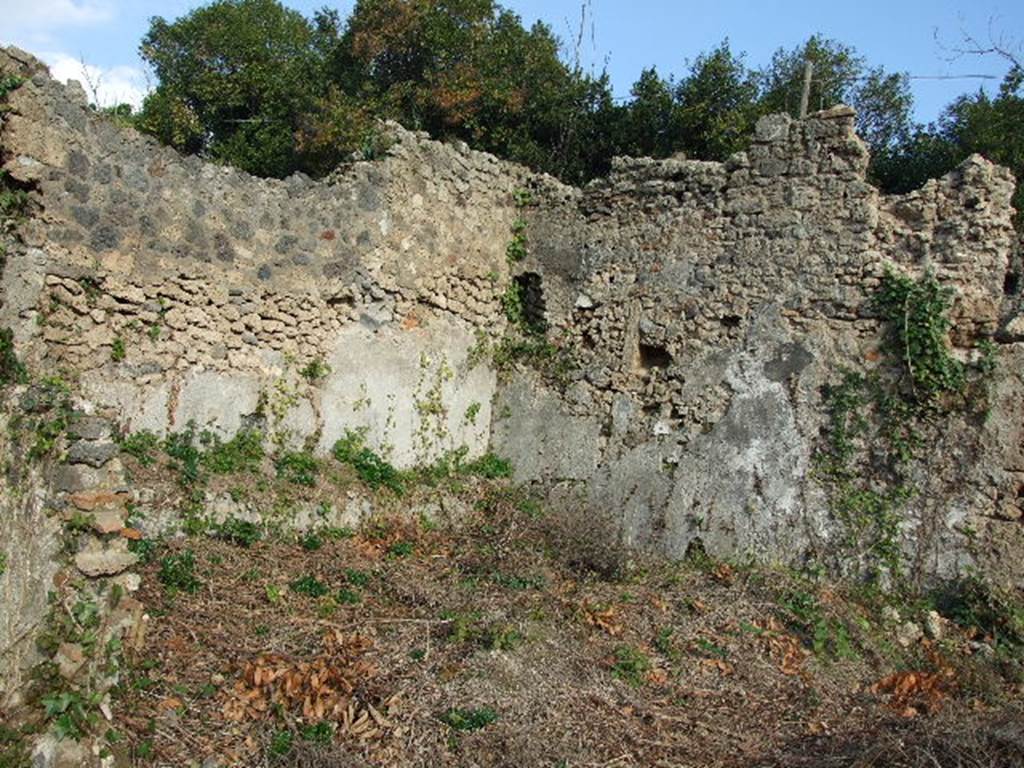 I.2.24 Pompeii. December 2006. North and east walls of two-sided pseudoperistyle.  According to Della Corte, the oft-quoted graffito (CIL IV 3948) was found in the peristyle -
Talia te fallant, utinam, mendacia, copo! Tu ve(n)dis aquam, et bibes ipse merum!  (CIL IV 3948 Note 1 on p.274).
See Della Corte, M., 1965.  Case ed Abitanti di Pompei. Napoli: Fausto Fiorentino. (p.274)
According to Epigraphik-Datenbank Clauss/Slaby (See www.manfredclauss.de), this read as 
Talia te fallant 
utinam me(n)dacia copo 
tu ve(n)des a<q=C>uam et 
bibes ipse merum          [CIL IV 3948]

