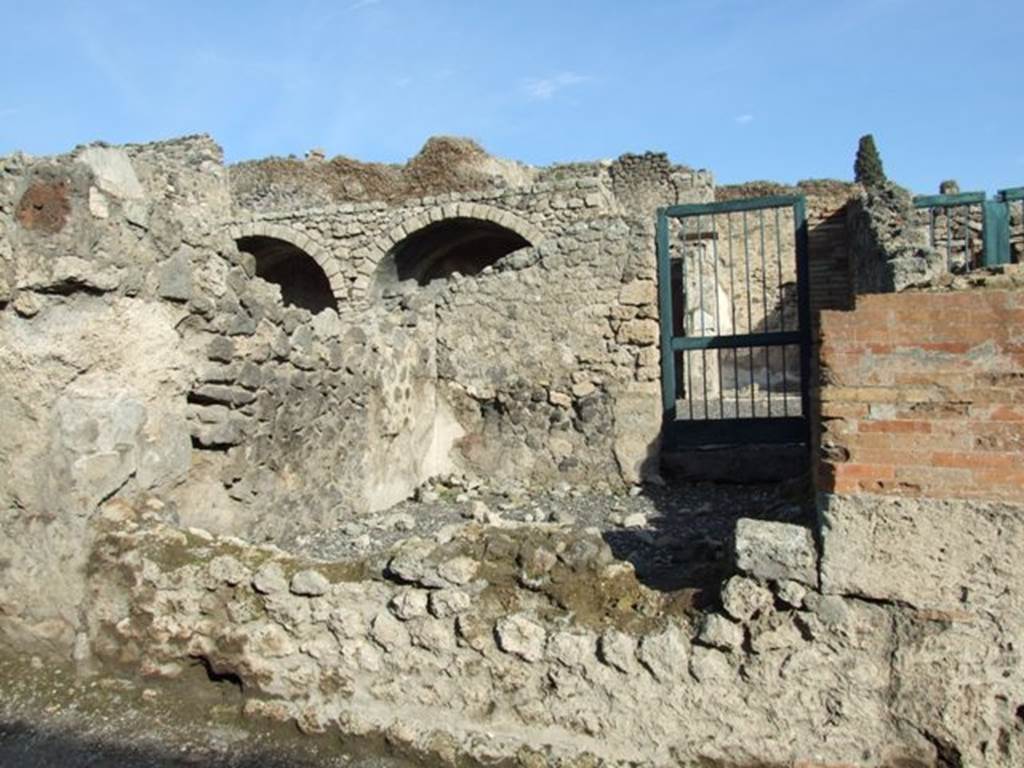 I.3.4 Pompeii. December 2007. Looking towards the north-east corner of the shop.