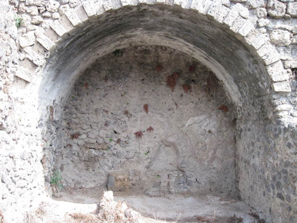 I.3.6 Pompeii. September 2010. Looking towards east wall of vaulted rear room. Photo courtesy of Drew Baker.