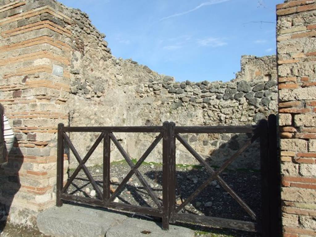 I.3.7 Pompeii. December 2007. Entrance.