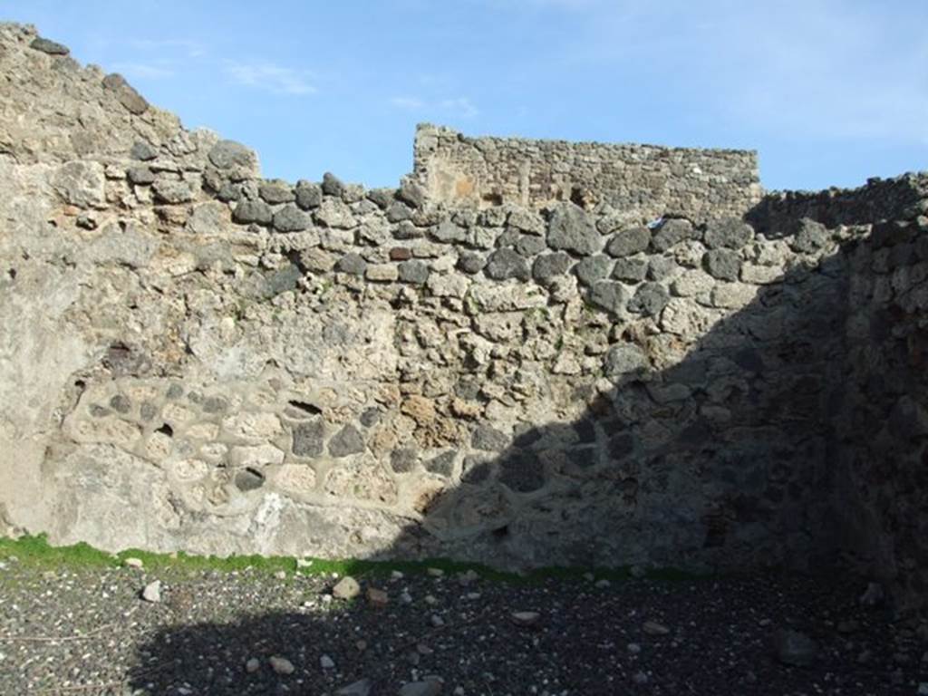 I.3.7 Pompeii. December 2007. East wall.