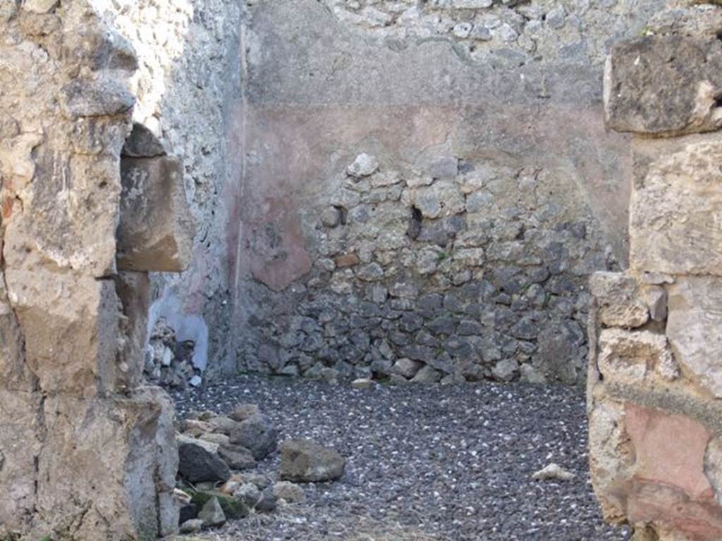 I.3.14 Pompeii. December 2007. Rear room, looking south.