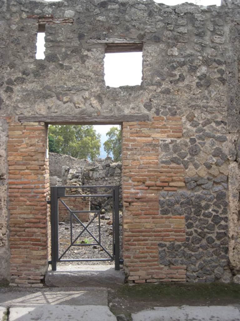 I.3.16 Pompeii. September 2010. Looking south towards entrance doorway.Photo courtesy of Drew Baker.