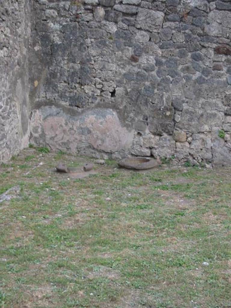 I.3.20 Pompeii. May 2003. Dolia near south wall in south-east corner. Photo courtesy of Nicolas Monteix.

