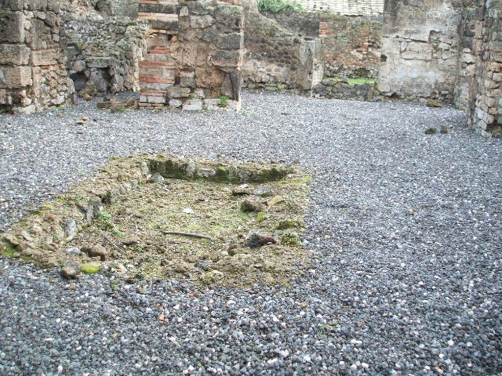 I.3.23 Pompeii. December 2006.  Atrium and site of impluvium