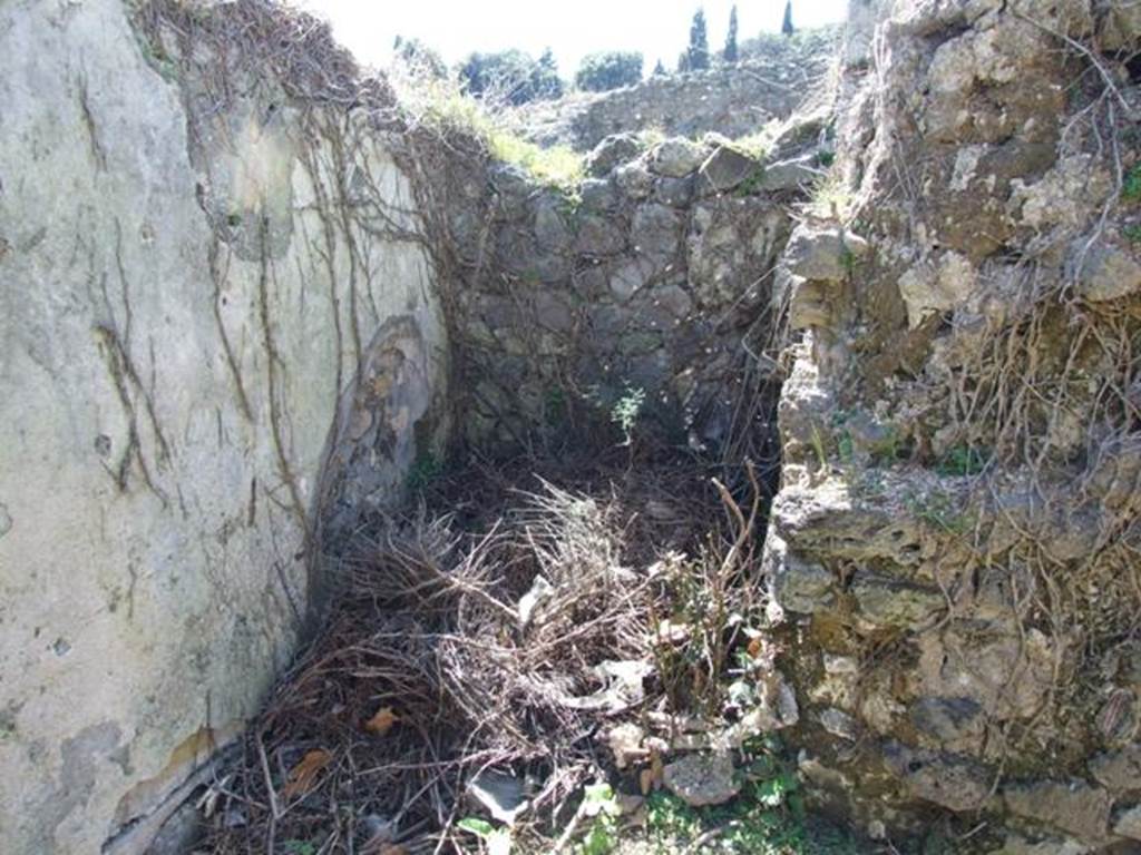 I.3.27 Pompeii.  March 2009. Room on the East side of the Oven. Small alcove in the south west corner.