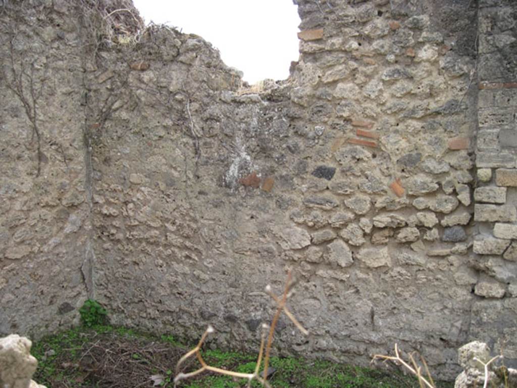 I.3.27 Pompeii. September 2010. Looking towards west wall of small room. Photo courtesy of Drew Baker.
