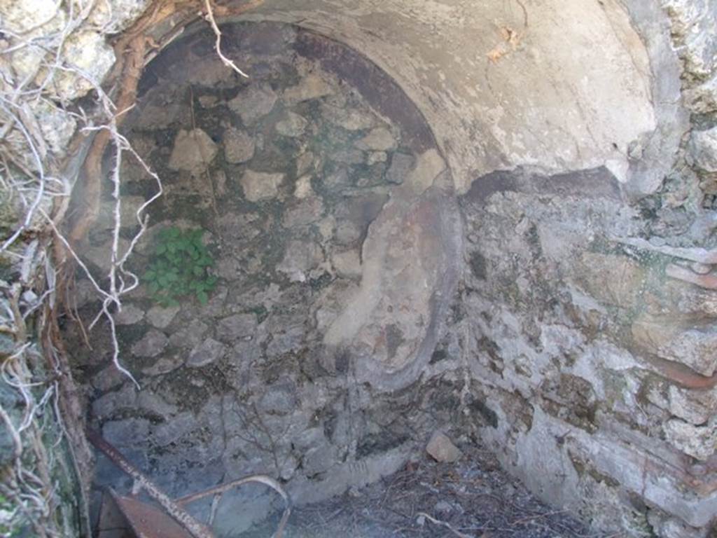 I.3.30 Pompeii. March 2009. Small room at rear of room 3, cupboard under steps.

