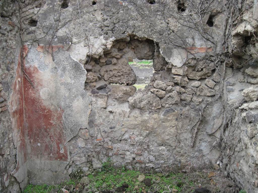 I.3.30 Pompeii. September 2010. Room 4, west wall. Photo courtesy of Drew Baker.