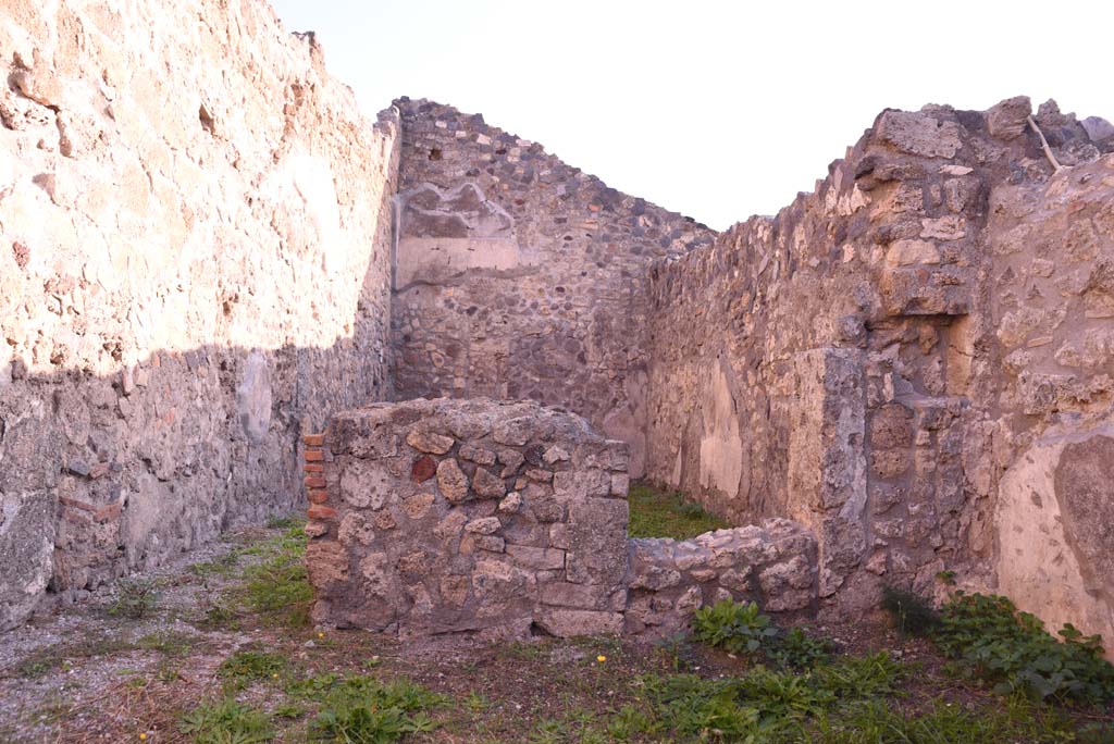 I.4.7 Pompeii. October 2019. Looking east towards triclinium, from middle room. 
Foto Tobias Busen, ERC Grant 681269 DCOR.
