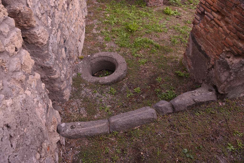 I.4.9 Pompeii. October 2019. Courtyard n, threshold from corridor i. 
Foto Tobias Busen, ERC Grant 681269 DCOR.
