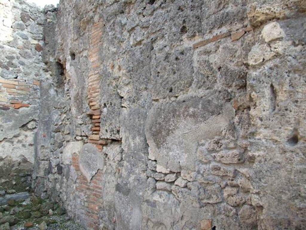 I.4.10 Pompeii. December 2007. South wall.