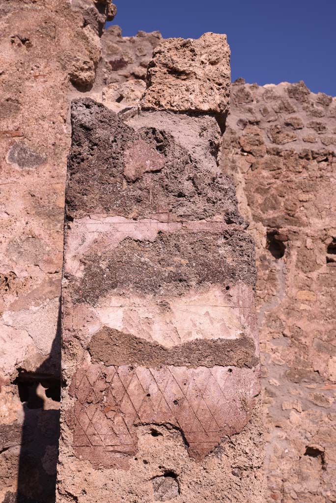 I.4.12 Pompeii. October 2019. Area g, detail, looking east. 
Foto Tobias Busen, ERC Grant 681269 DCOR.
