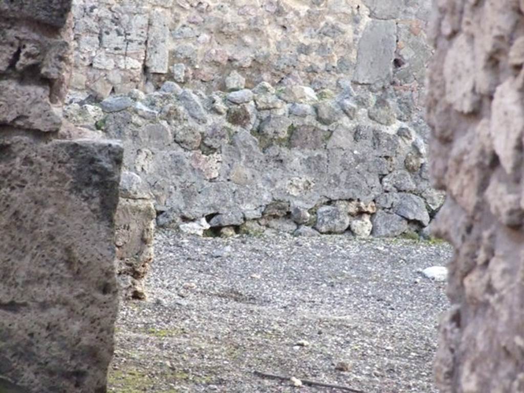 I.4.17 Pompeii. December 2007. Looking through doorway in south wall, into rear room of I.4.13.