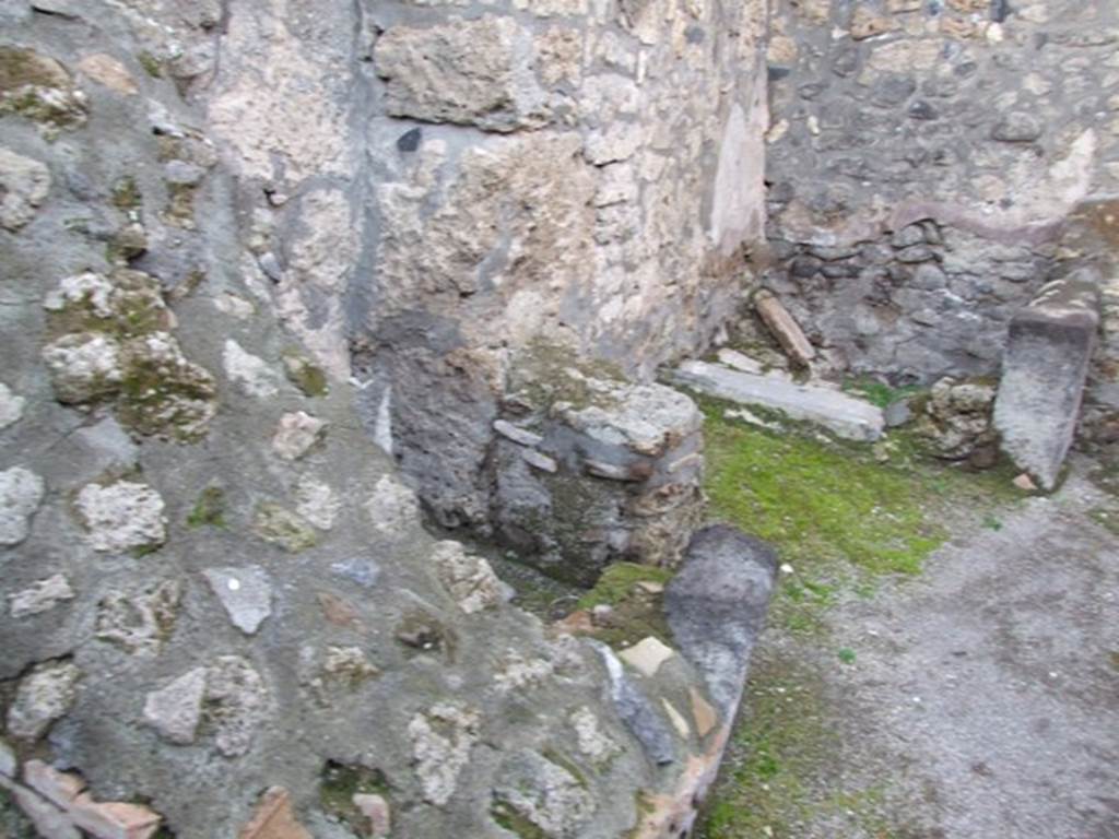 I.4.25/I.4.5 Pompeii. December 2007. Room 42, looking towards north-west corner from south-west corner.