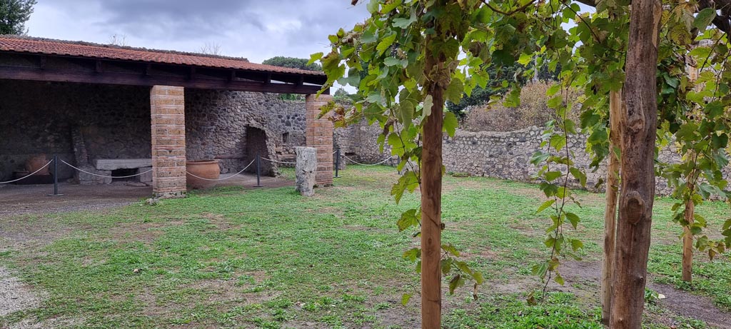 I.5.2 Pompeii. December 2023. Looking south-east from north portico. Photo courtesy of Miriam Colomer.