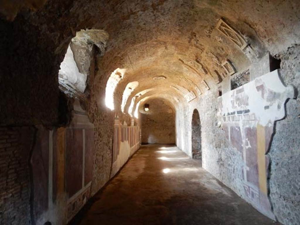 I.6.2 Pompeii. May 2016. Looking west along north wing of cryptoporticus. Photo courtesy of Buzz Ferebee.
