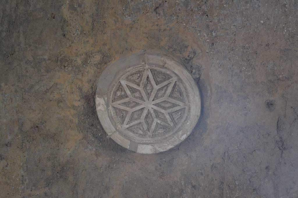 I.6.2 Pompeii. March 2019. Piece of stucco from ceiling of north wing of cryptoporticus.
Foto Annette Haug, ERC Grant 681269 DÉCOR.
