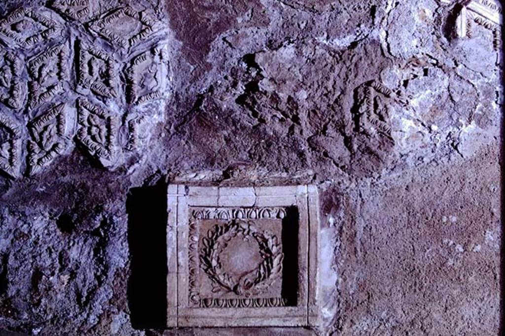 I.6.2 Pompeii. May 2006. Cryptoporticus. Pieces of stucco.  