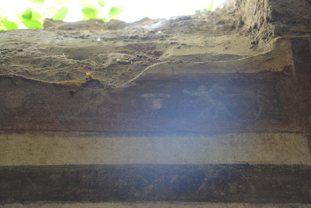 I.6.2 Pompeii. March 2019. Detail from upper east wall below window, at south end of cryptoporticus.
Foto Annette Haug, ERC Grant 681269 DCOR.
