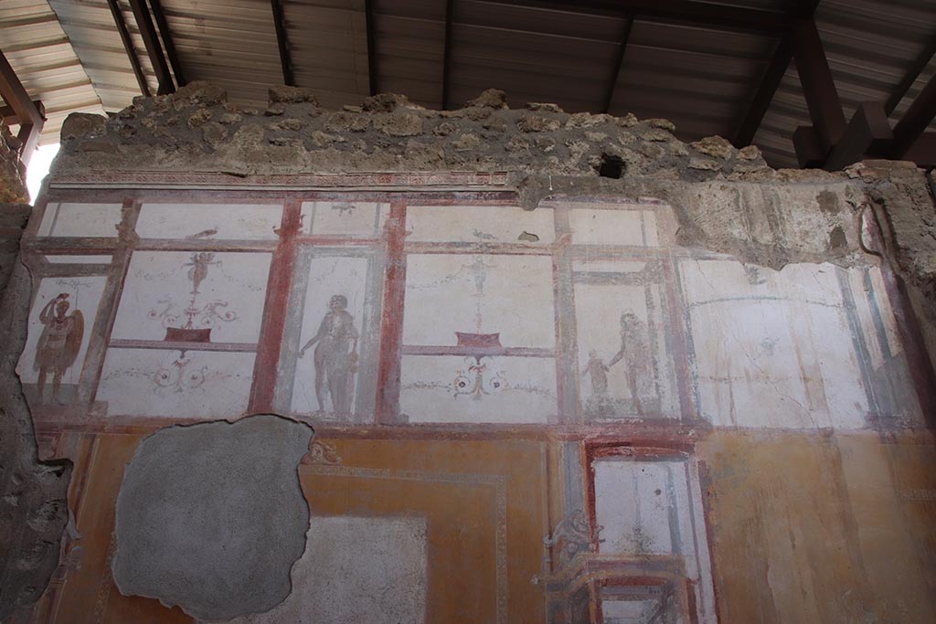 I.6.4 Pompeii. October 2024. Room 4, upper south wall. Photo courtesy of Klaus Heese.