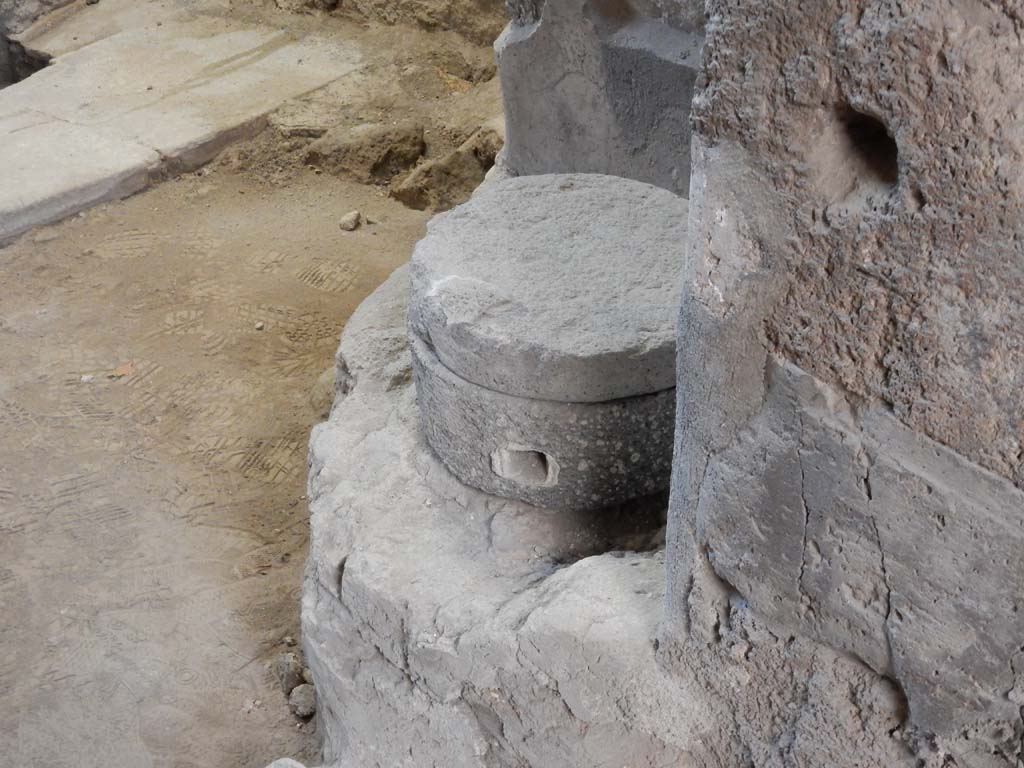 I.6.15 Pompeii. June 2019. Room 2, Stairs to upper floor, in south west corner of atrium.
Photo courtesy of Buzz Ferebee.
