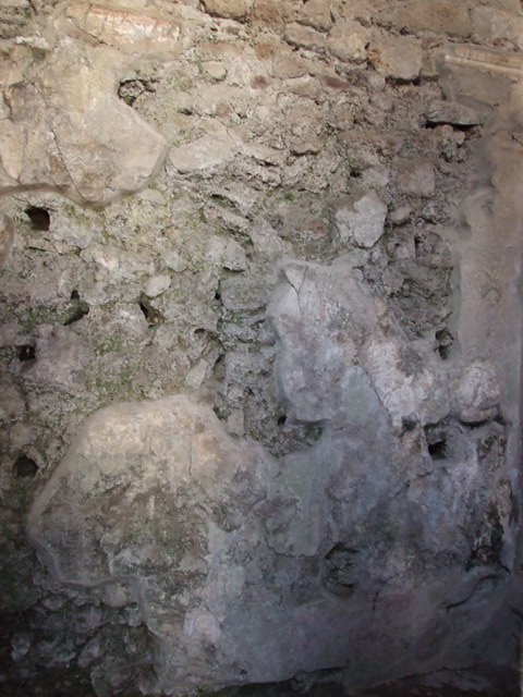 I.6.15 Pompeii. March 2019. Room 8, south wall in south-west corner.  
Foto Annette Haug, ERC Grant 681269 DCOR
