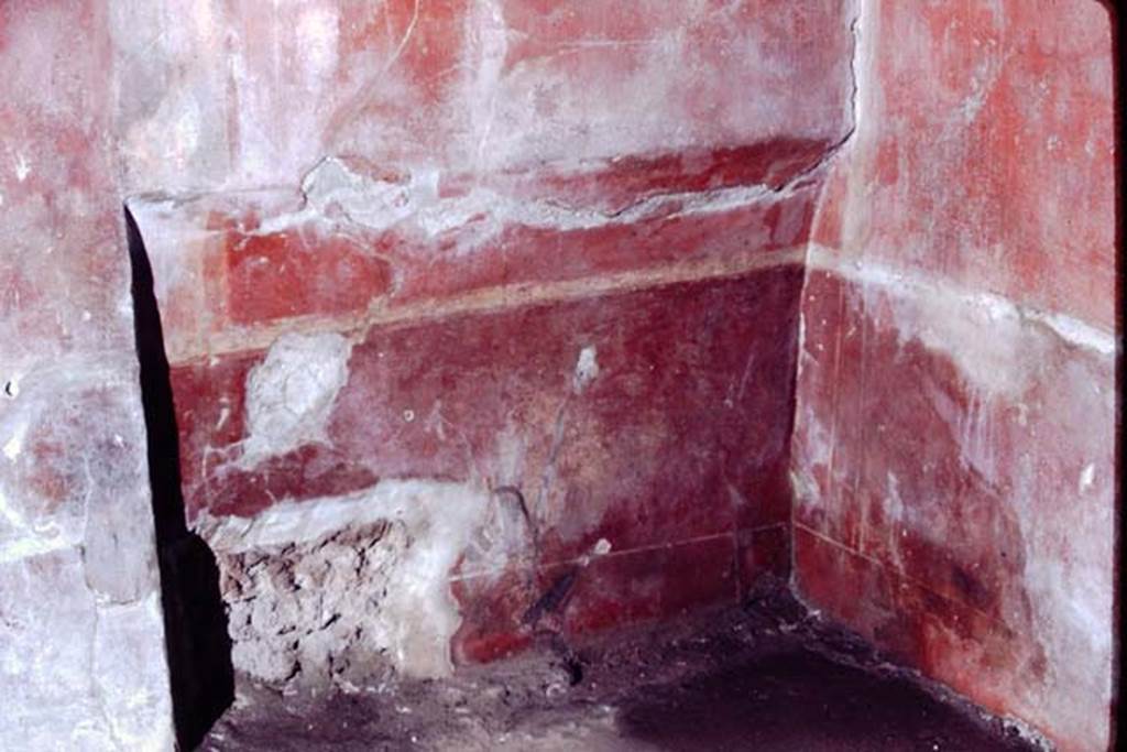 I.7.1 Pompeii. October 2019. Looking towards east wall of triclinium.
Foto Annette Haug, ERC Grant 681269 DÉCOR.

