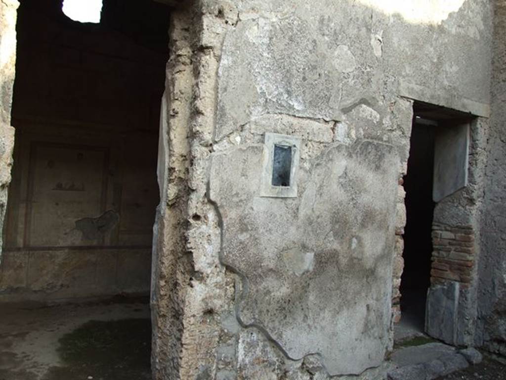 I.7.11 Pompeii. May 2017. Looking through doorway towards east wall. Photo courtesy of Buzz Ferebee.

