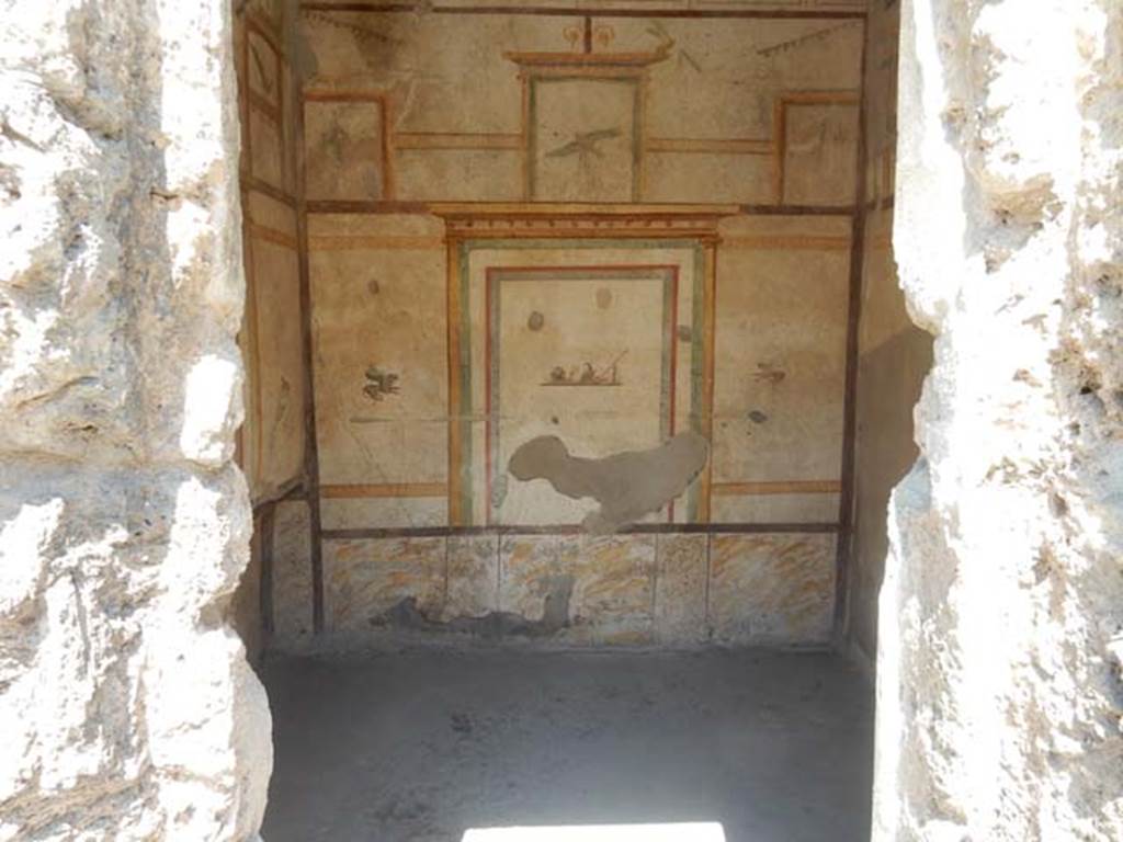 I.7.11 Pompeii. May 2017. North-west corner of cubiculum. Photo courtesy of Buzz Ferebee.

