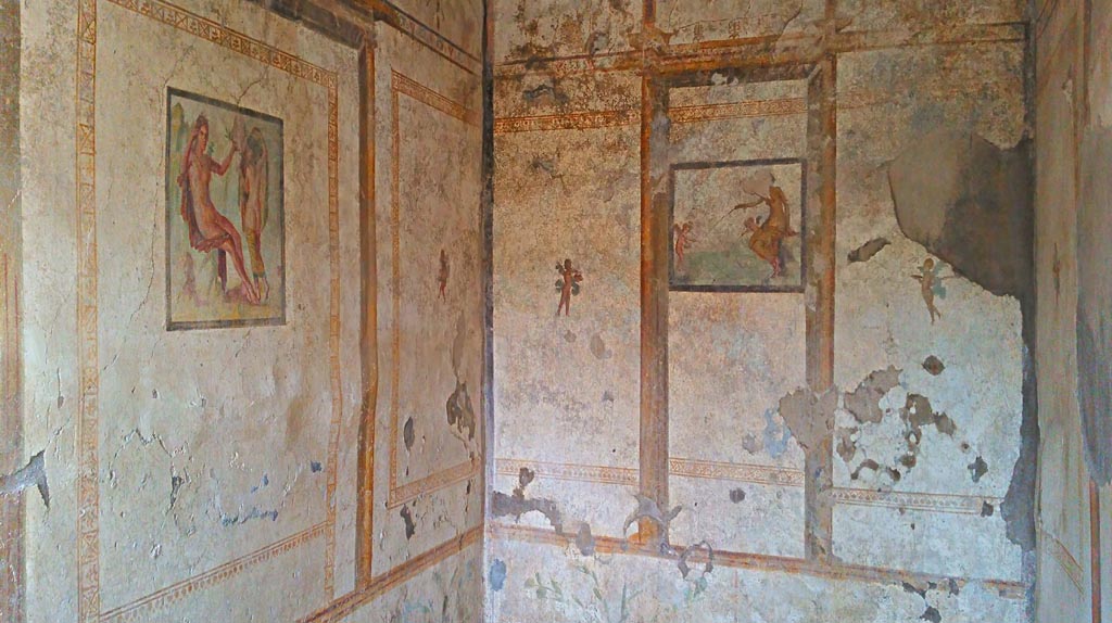 I.7.11 Pompeii. 2017/2018/2019. 
Looking towards south-west corner of bedroom on west side of atrium. Photo courtesy of Giuseppe Ciaramella.
