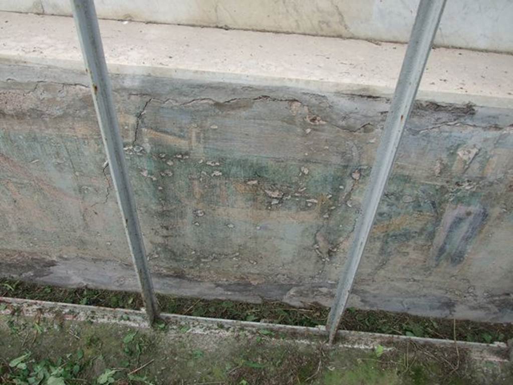 I.7.12 Pompeii. December 2006. Painted panel on inside of east side of summer triclinium.