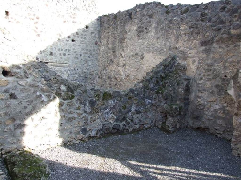 I.8.6 Pompeii. December 2007. East wall.