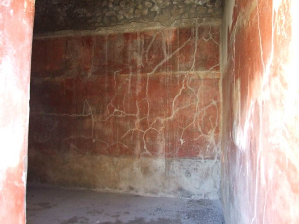 I.8.9 Pompeii. March 2009. Room 3, rear room, triclinium,  of caupona.  Looking east from oecus, room 2.