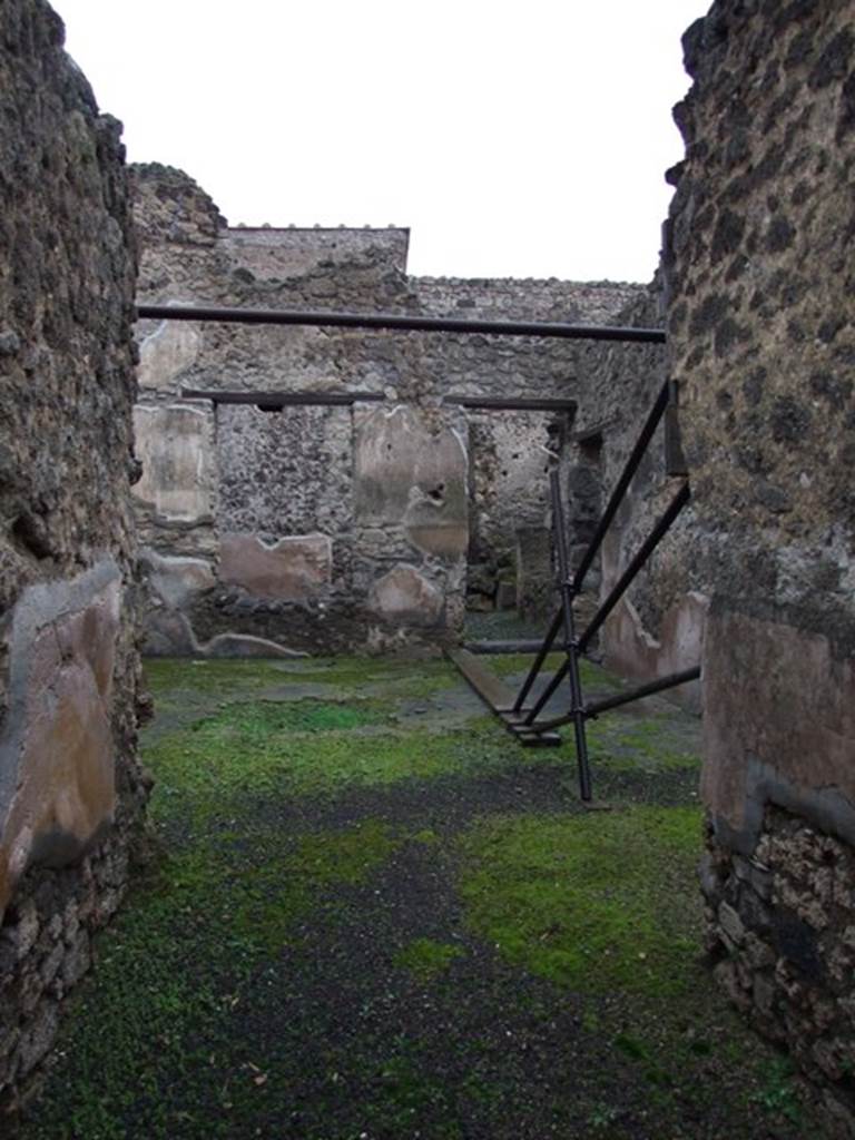 I.8.14 Pompeii. December 2007.  Room 1.  Atrium looking north from entrance corridor.
