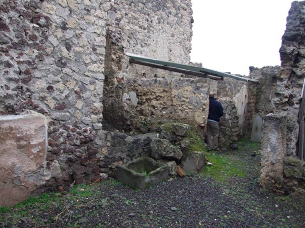 I.8.14 Pompeii. December 2007.  Room 9.  Looking east.