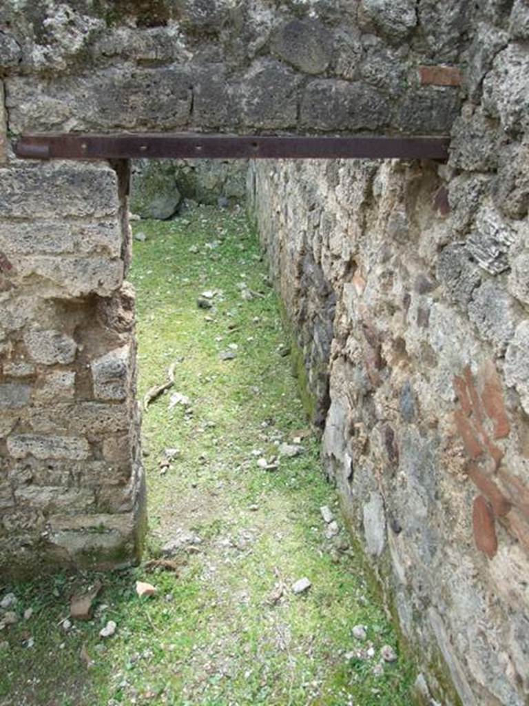 I.9.3 Pompeii. March 2009. Door to room 9.