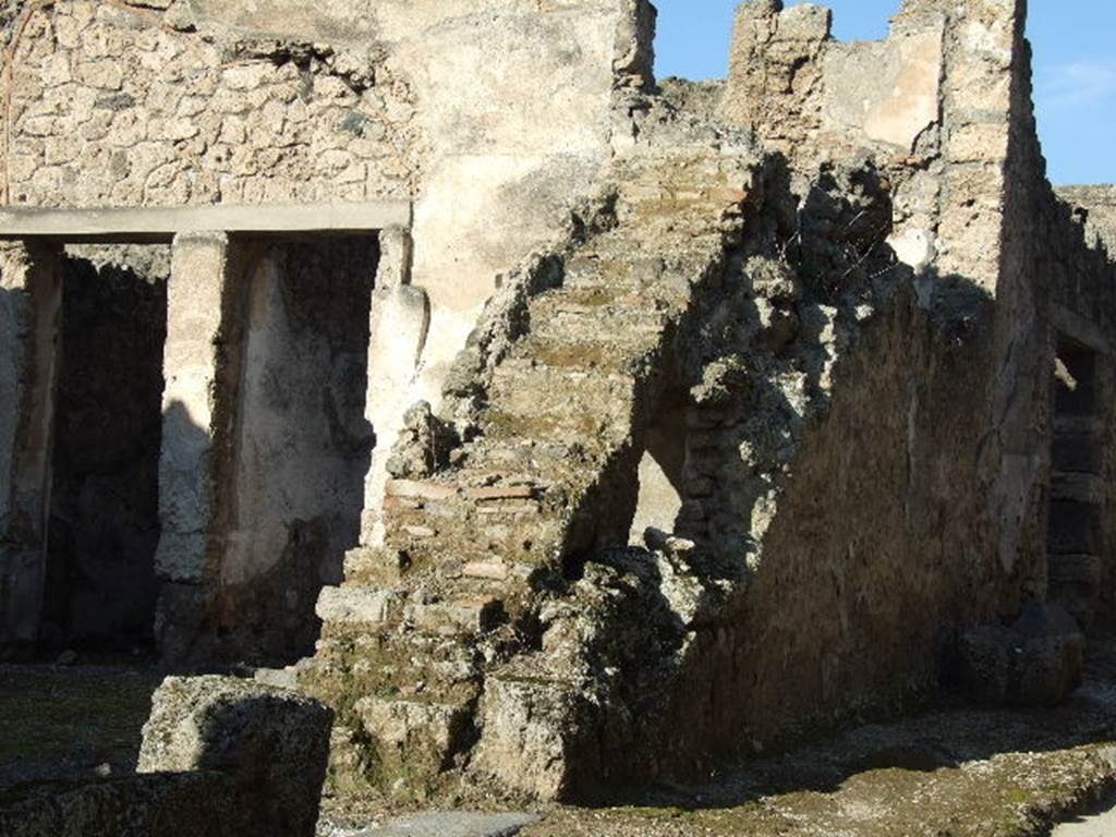 I.9.10 Pompeii. December 2006. Staircase.